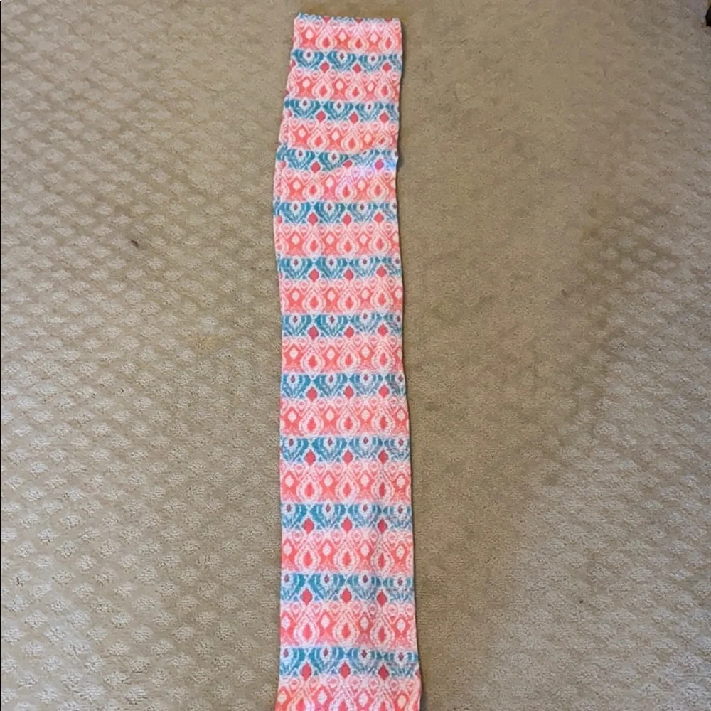 NWOT infinity scarf OS  *Solid Coral Scarf Not included*